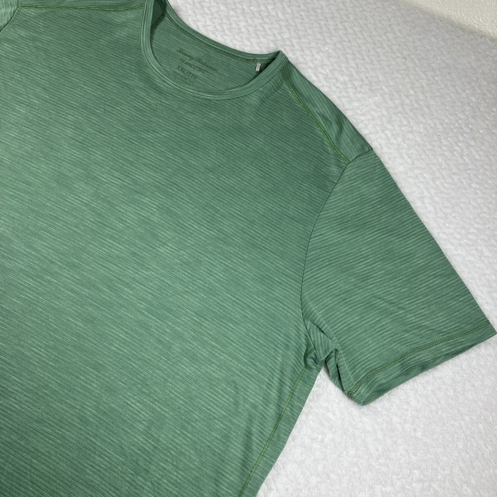 Tommy Bahama Shirt 2XL XXL Heather Islandzone Coolmax Modal Tencel Trail Mens - Picture 5 of 12